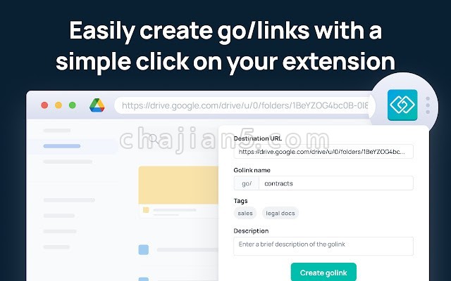 GoLinks 链接缩短工具GoLinks.io go/links浏览器官方扩展