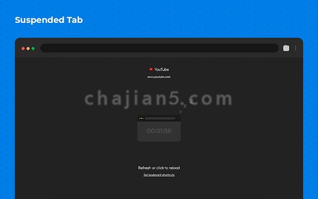 Tab Suspender 释放暂时不使用的标签网页的内容 让电脑更快