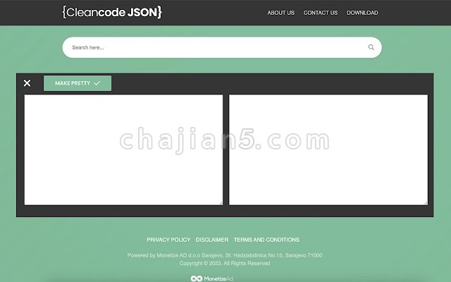 CleancodeJSON 净化美化JSON 代码