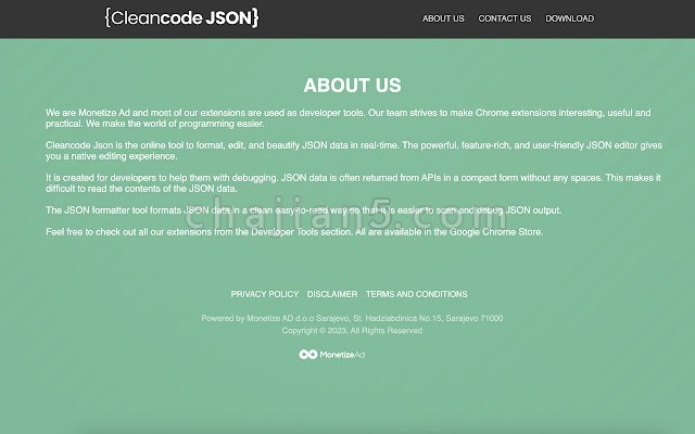 Cleancodejson 净化美化json 代码