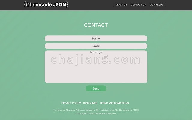 Cleancodejson 净化美化json 代码