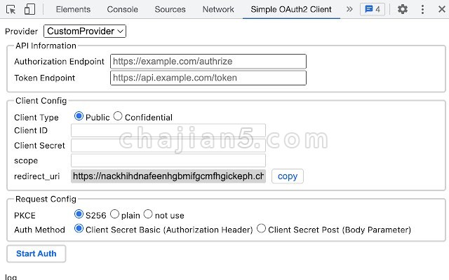 Simple OAuth2 Client v0.1.2.0（OAuth2 客户端Chrome插件）