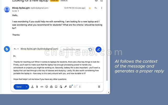 Mailbuddy Chatgpt Ai电子邮件助手
