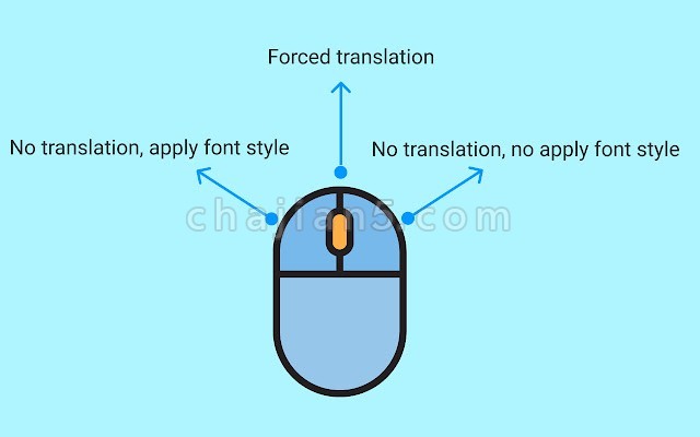 Fix translation 自定义谷歌翻译的区域