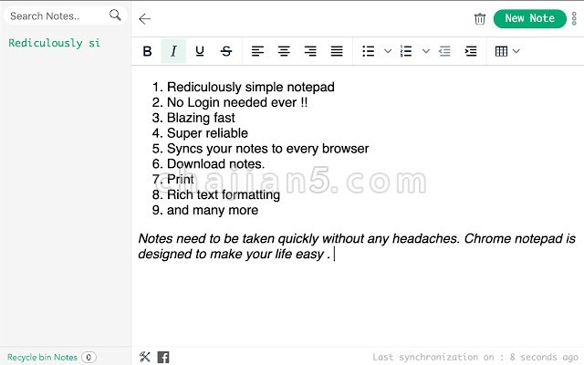 Notepad v6.1.0.0（带同步功能的记事本）