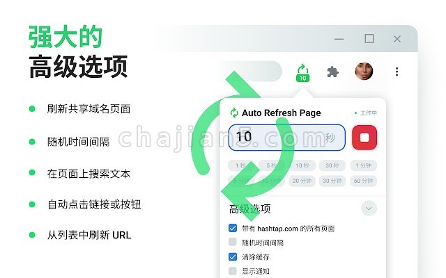 Auto Refresh Page 自动刷新页面 支持自动点击链接或按钮