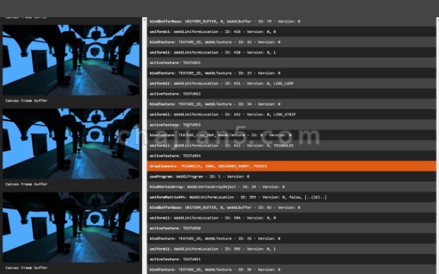 Spector.js WebGL 开发者工具 DrawCall优化之分析利器