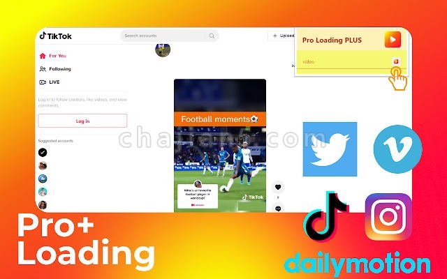 Pro Loading Plus 从社交媒体和视频网站下载视频