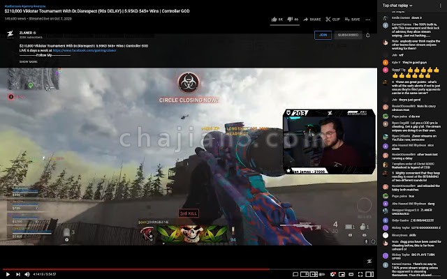 Youtube Livestreams Theater Mode 给油管视频开启实时评论