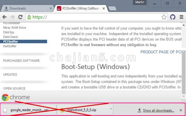 AutoHideDownloadsBar 隐藏Chrome底部的下载状态栏