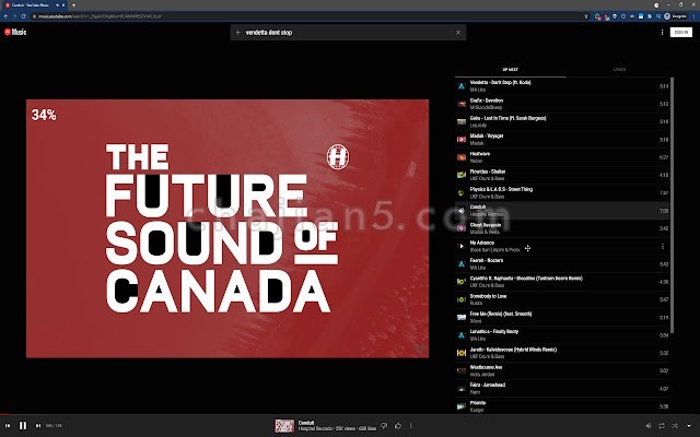 Youtube Volume Scroll 使用鼠标滚轮控制youtube音乐的音量