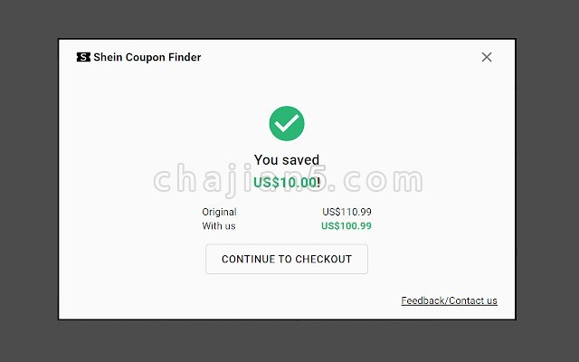 Shein Coupon Finder 自动查找Shein优惠券