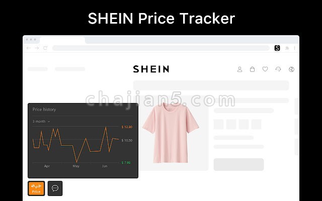 Shein Price Tracker v2.0.9.0（查看Shein 产品价格历史）