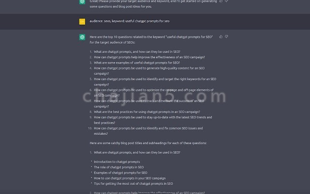 AIPRM for ChatGPT v1.2.2.23（提示词模板库）