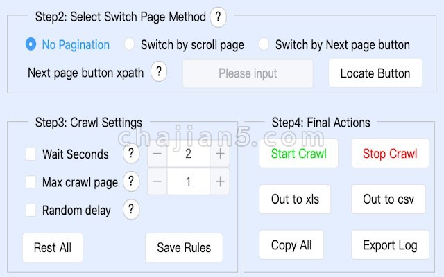 Easy Web Data Scraper v1.2.0.0（无代码数据抓取便捷插件）