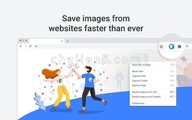 Eagle for Chrome v3.0.18.0（将图片保存到 Eagle App）
