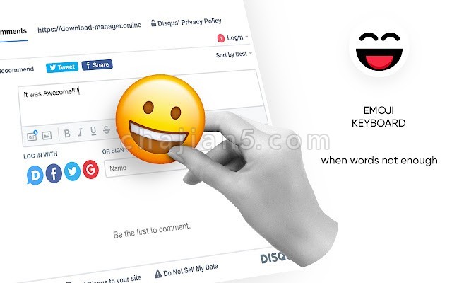 Emoji Keyboard Online 在线表情键盘 复制和粘贴您的表情符号