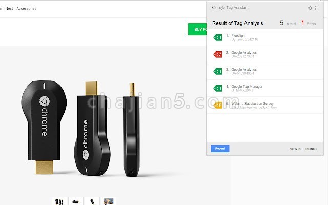 Tag Assistant Legacy 检测google Tag Manager设置的事件代码是否可以被触发