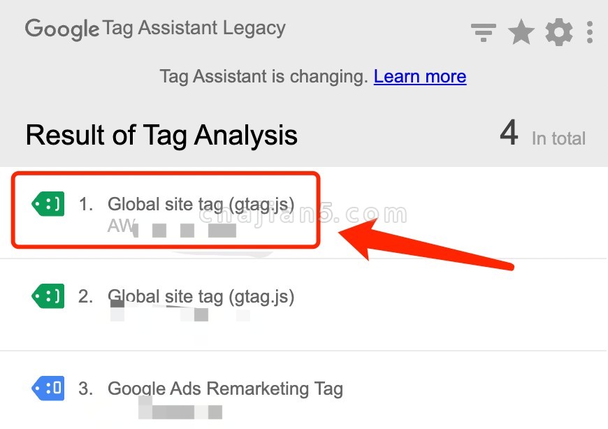 Tag Assistant Legacy (by Google) v23.208.0.0（检测Google Tag Manager是否安装好事件代码）