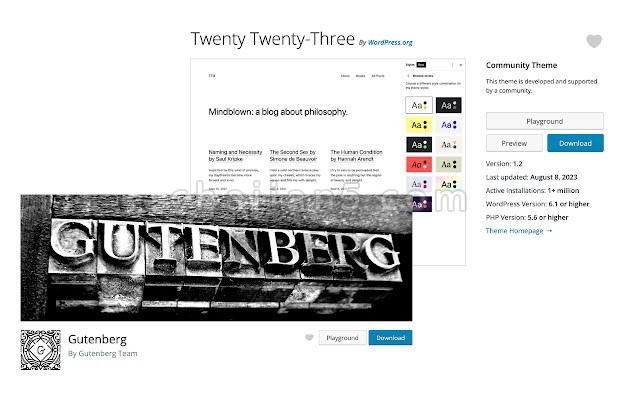 Open in WordPress playground 在Chrome上测试WP主题或插件 无需搭建本地环境