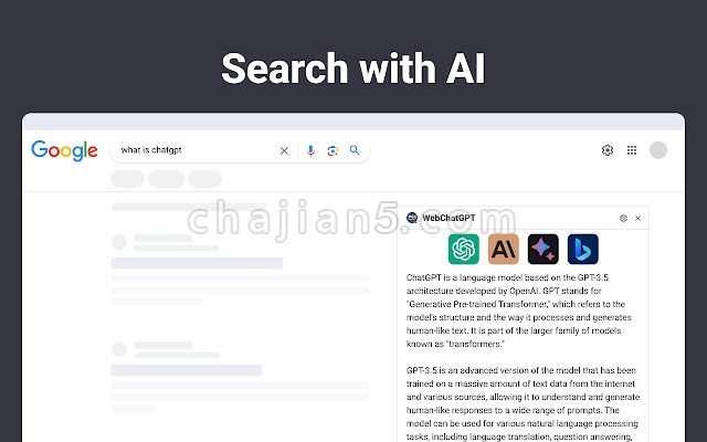 WebChatGPT 增强您的ChatGPT提示 在搜索引擎中集成AI结果