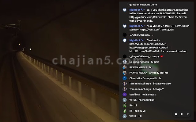 Youtube Chat In Fullscreen 全屏状态下显示youtube实时聊天