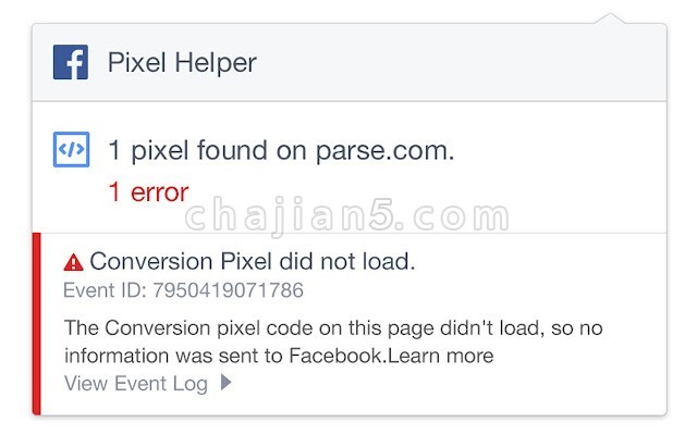 Meta Pixel Helper