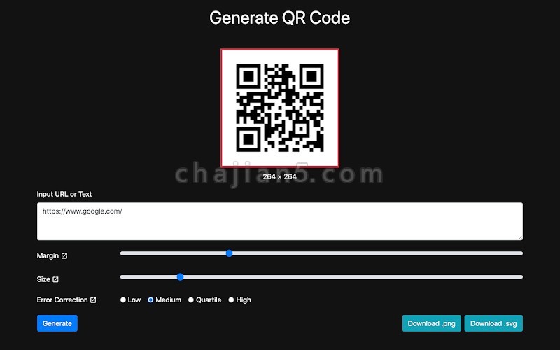 Qr Code 生成并扫描识别二维码