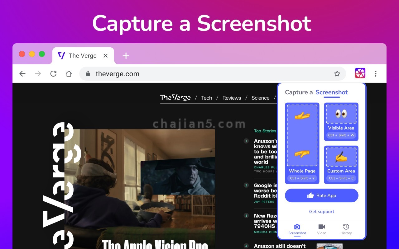 CaptureCast 截图 & 屏幕录像机