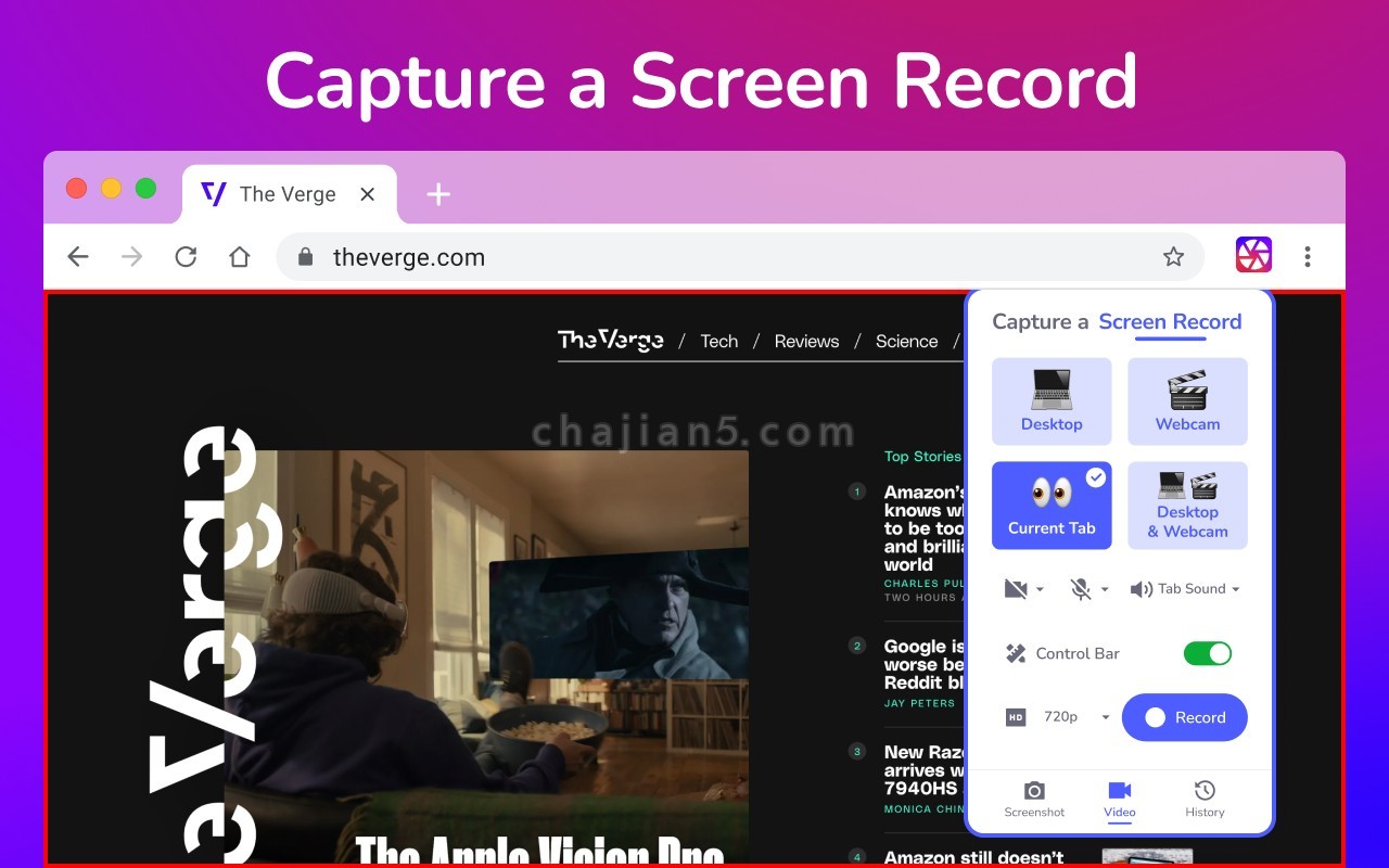 Capturecast 截图 & 屏幕录像机