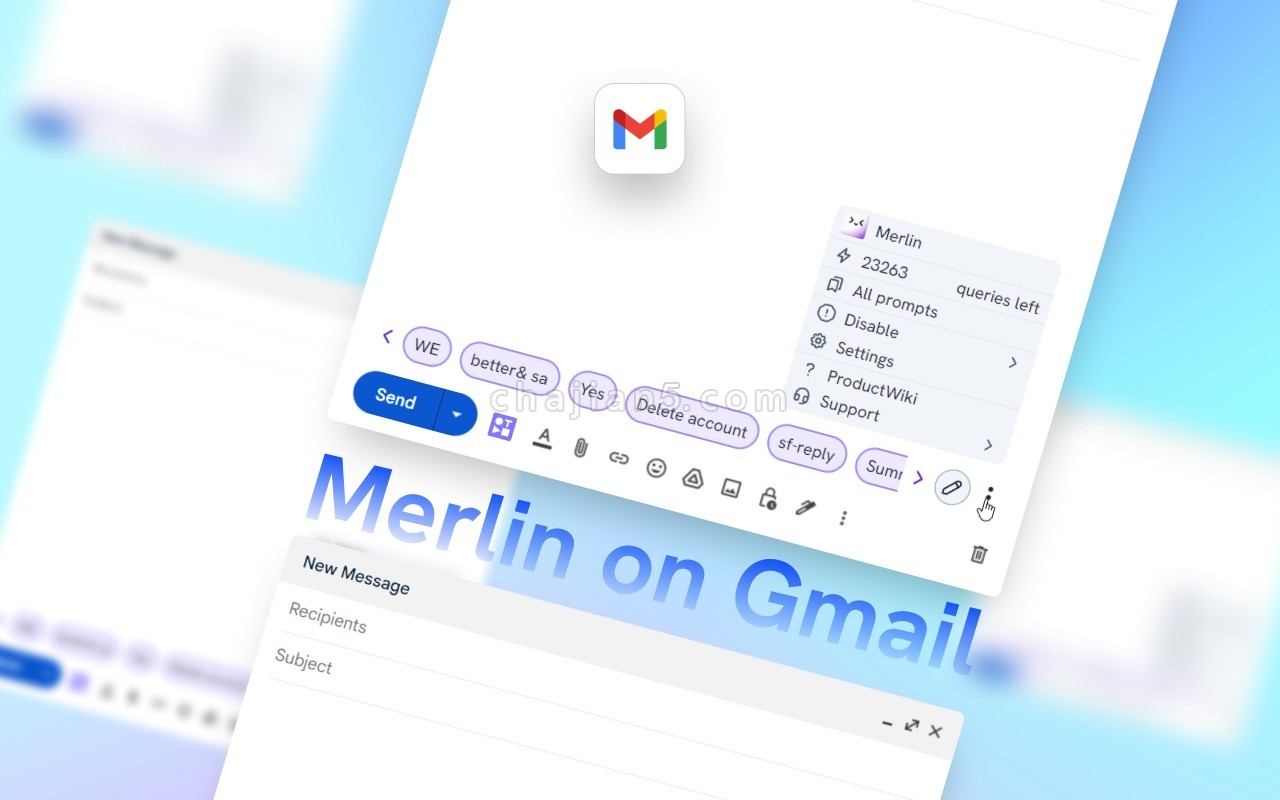 Merlin 人工智能助手 附带 12 个内置 Chatgpt 插件
