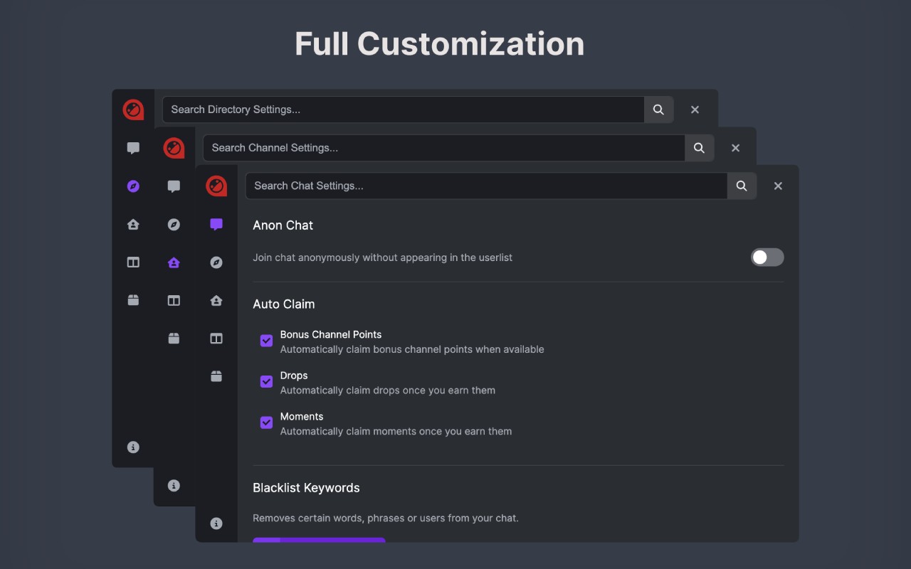 BetterTTV v7.6.5.0（ Twitch 插件 自定义聊天颜色、增加表情符号、隐藏广告）