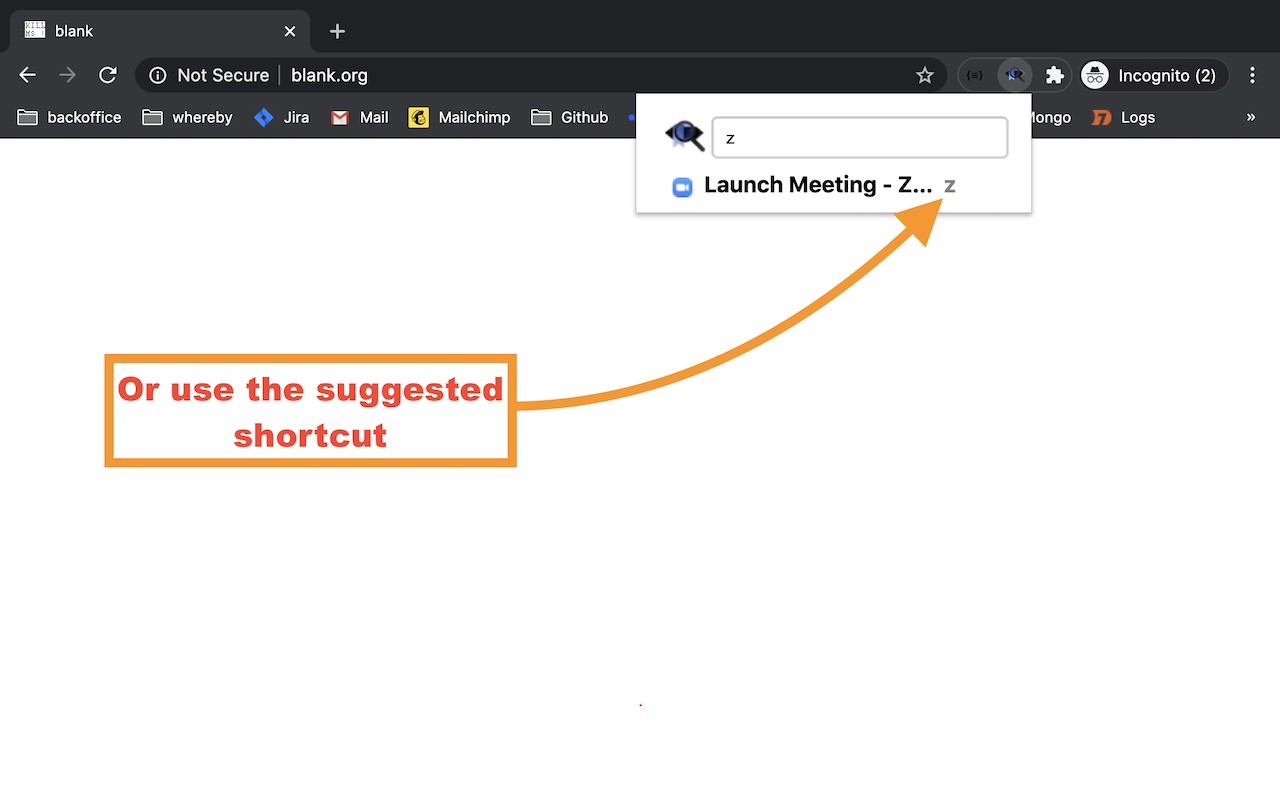 Bookmarks Quick Search 按标题、网址或标签快速查找书签