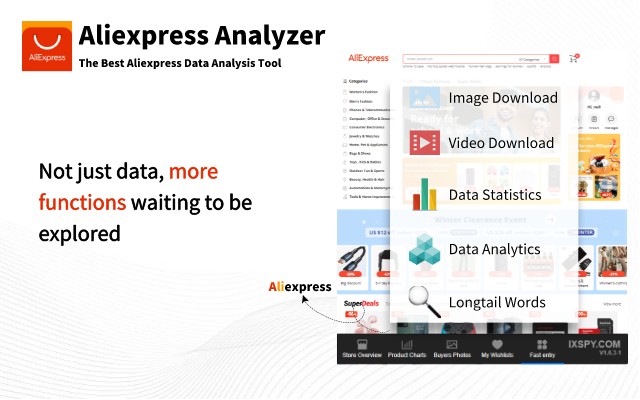 Aliexpress Analyzer v1.7.1.0（速卖通卖家分析产品的工具）