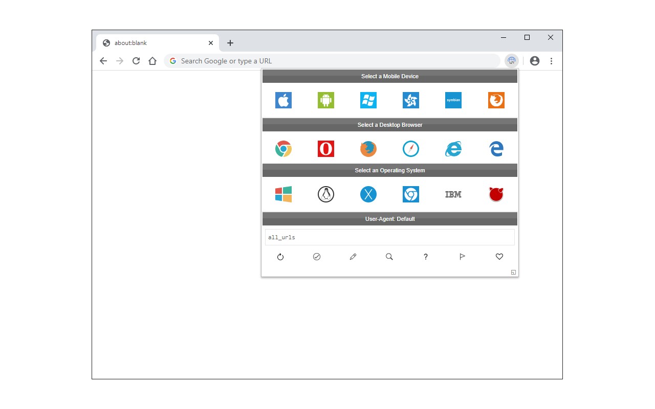 User-Agent Switcher 更改浏览器用户代理（UA）的插件