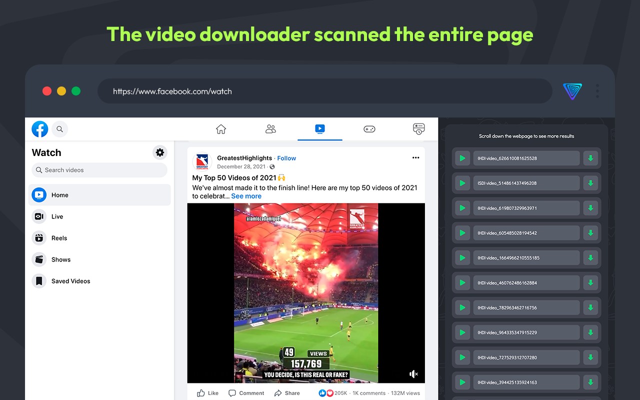 Video Downloader For Chrome 轻松地从网站上下载视频