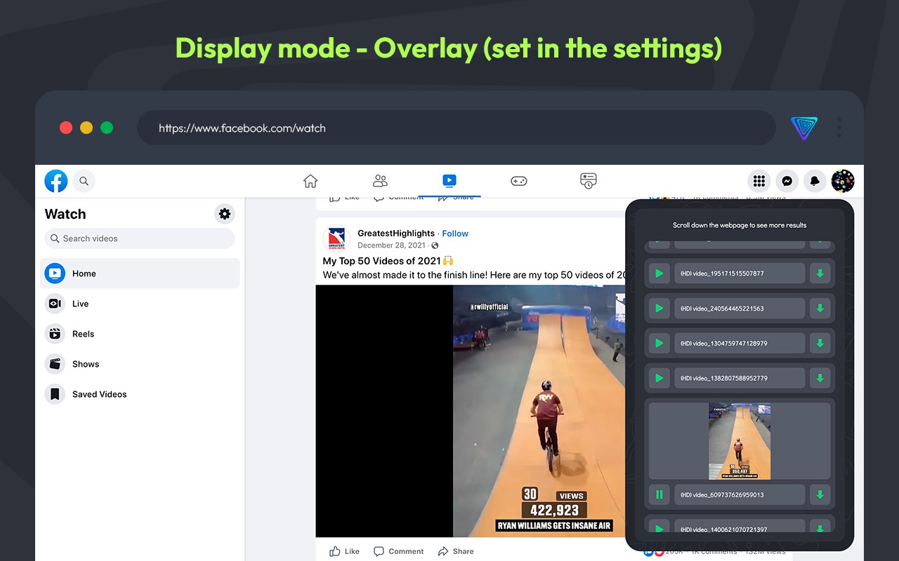 Video Downloader For Chrome 轻松地从网站上下载视频
