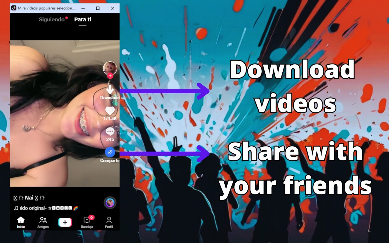 Tiktok™ For Desktop