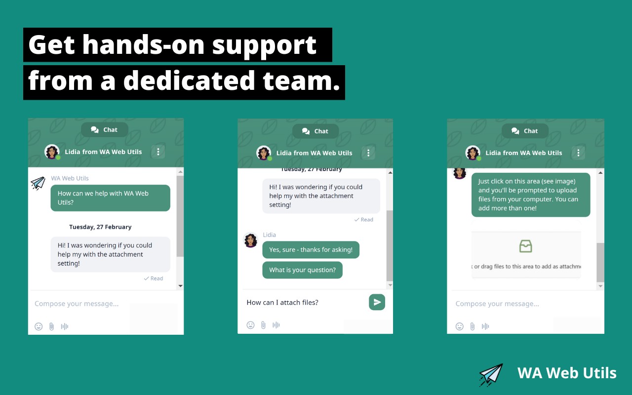 WA Web Utils – Message Sender v2.2.0.0（在WhatsApp 创建自定义消息 群发消息）