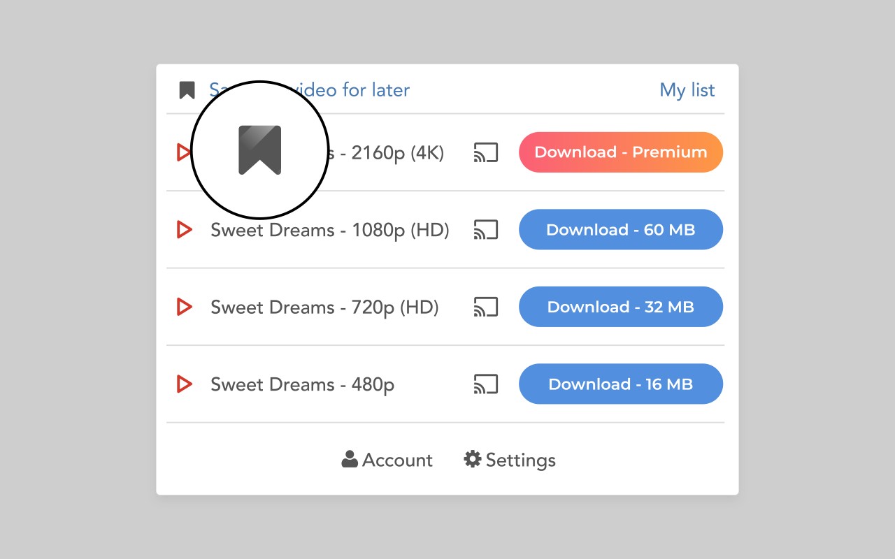 Video Downloader Plus By Vidow.io 无广告简单便捷的视频下载器
