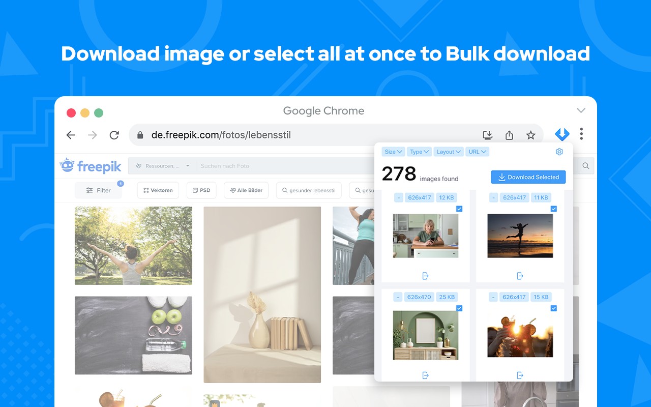 Image Downloader 从 Instagram、pinterest 等网站查找和下载图片