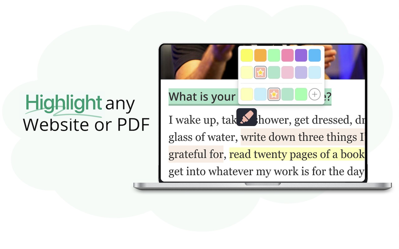 Web Highlights – Pdf & Web Highlighter 专注于网页和pdf标注的工具